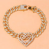 Women’s Anklet Heart Pendant - ICEKNG