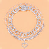 Women’s Anklet Heart Pendant - ICEKNG