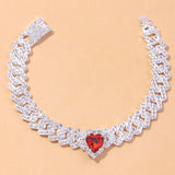 Women’s Anklet Heart Pendant - ICEKNG