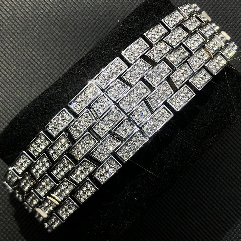 Blanco Rectangle Face Watch - ICEKNG