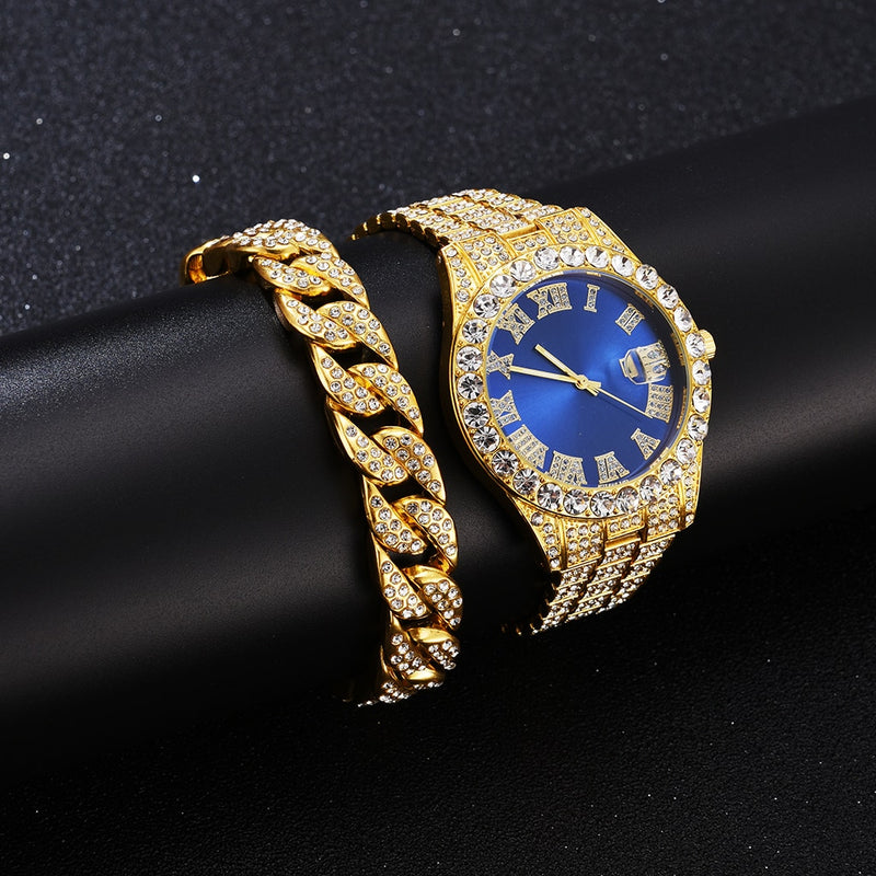 Diamond Two Tone Watch - ICEKNG