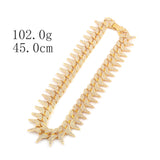 Spiked Cuban Link Chain - ICEKNG