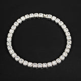 Clustered Tennis Necklace - ICEKNG
