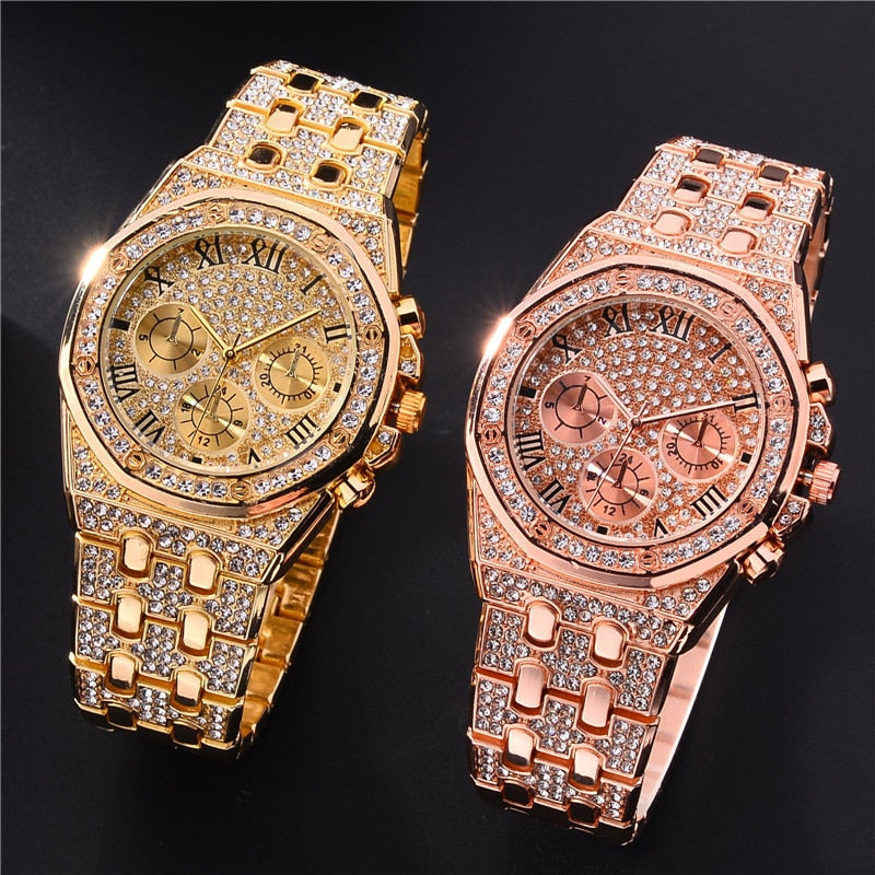 Diplomatic Immunity Round Face Watch - ICEKNG