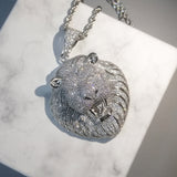 Iced Out Lion Pendant - ICEKNG