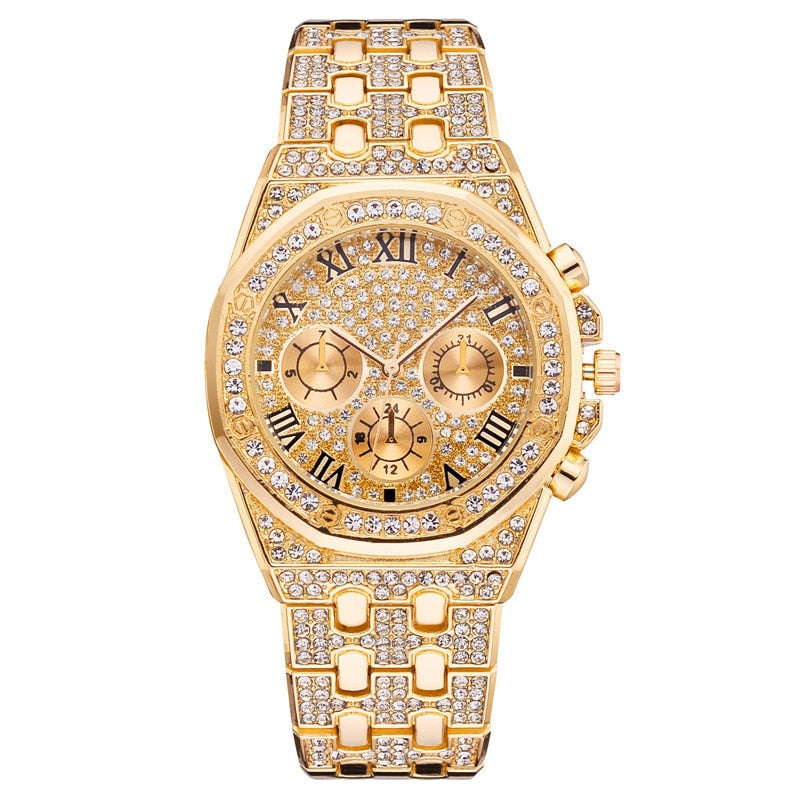 Diplomatic Immunity Round Face Watch - ICEKNG