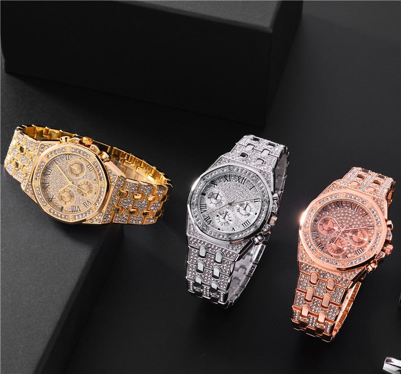 Diplomatic Immunity Round Face Watch - ICEKNG