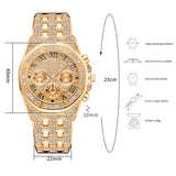 Diplomatic Immunity Round Face Watch - ICEKNG