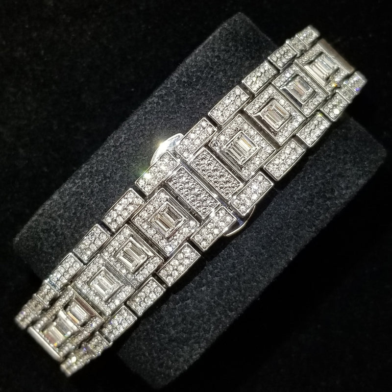 Iced Out Baguette Cut Watch - ICEKNG