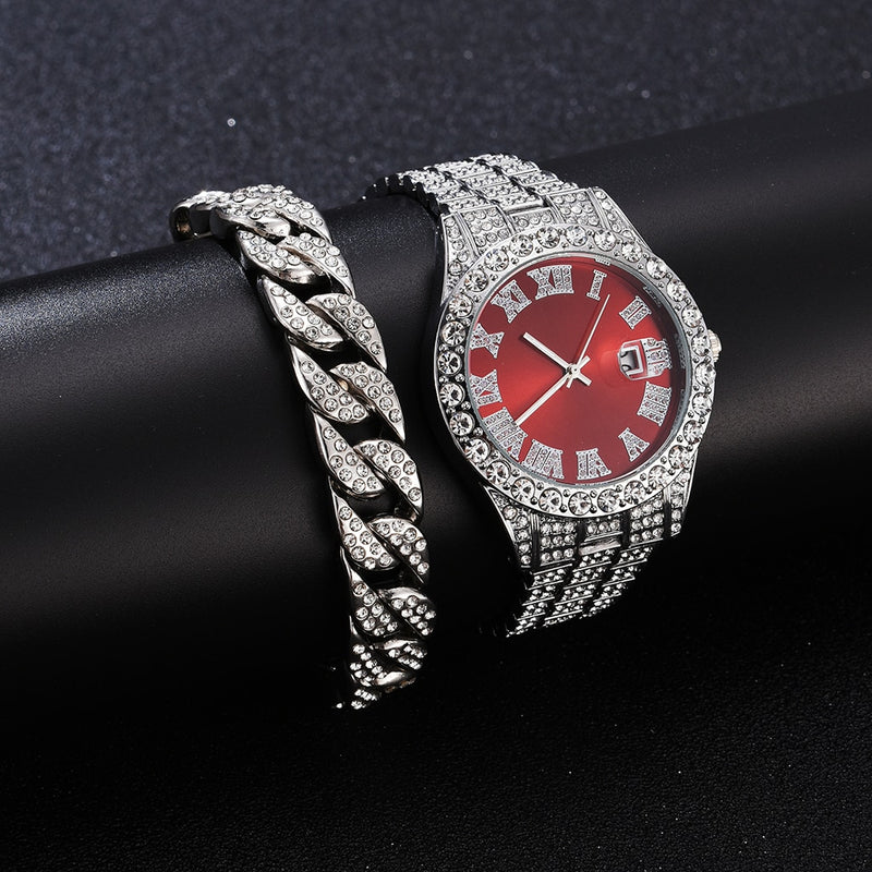 Diamond Two Tone Watch - ICEKNG