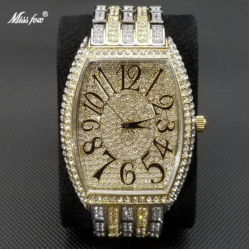 Blanco Rectangle Face Watch - ICEKNG