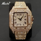 Diamond Square Face Classic Watch - ICEKNG