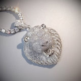 Iced Out Lion Pendant - ICEKNG