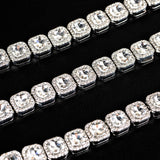 Clustered Tennis Necklace - ICEKNG