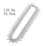 Spiked Cuban Link Chain - ICEKNG