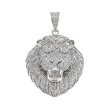 Iced Out Lion Pendant - ICEKNG