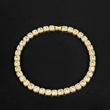 Clustered Tennis Necklace - ICEKNG
