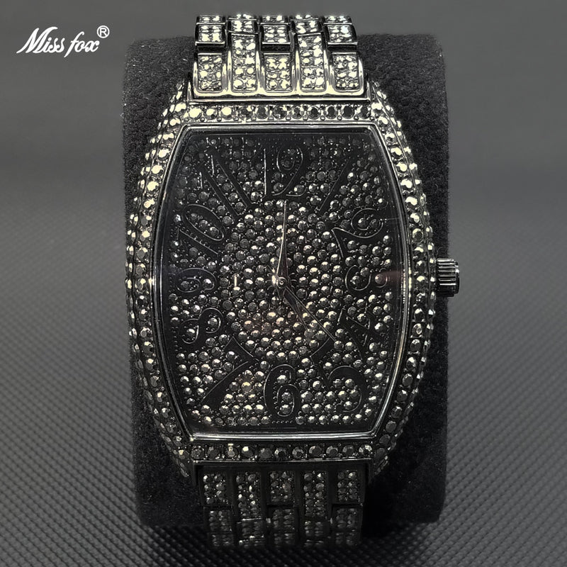 Blanco Rectangle Face Watch - ICEKNG