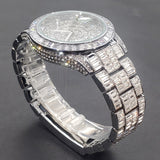 Fully Iced Round Bezel Men's Watch - ICEKNG