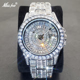Fully Iced Round Bezel Men's Watch - ICEKNG