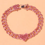 Women’s Anklet Heart Pendant - ICEKNG
