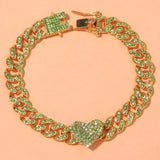 Women’s Anklet Heart Pendant - ICEKNG