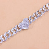 Women’s Anklet Heart Pendant - ICEKNG