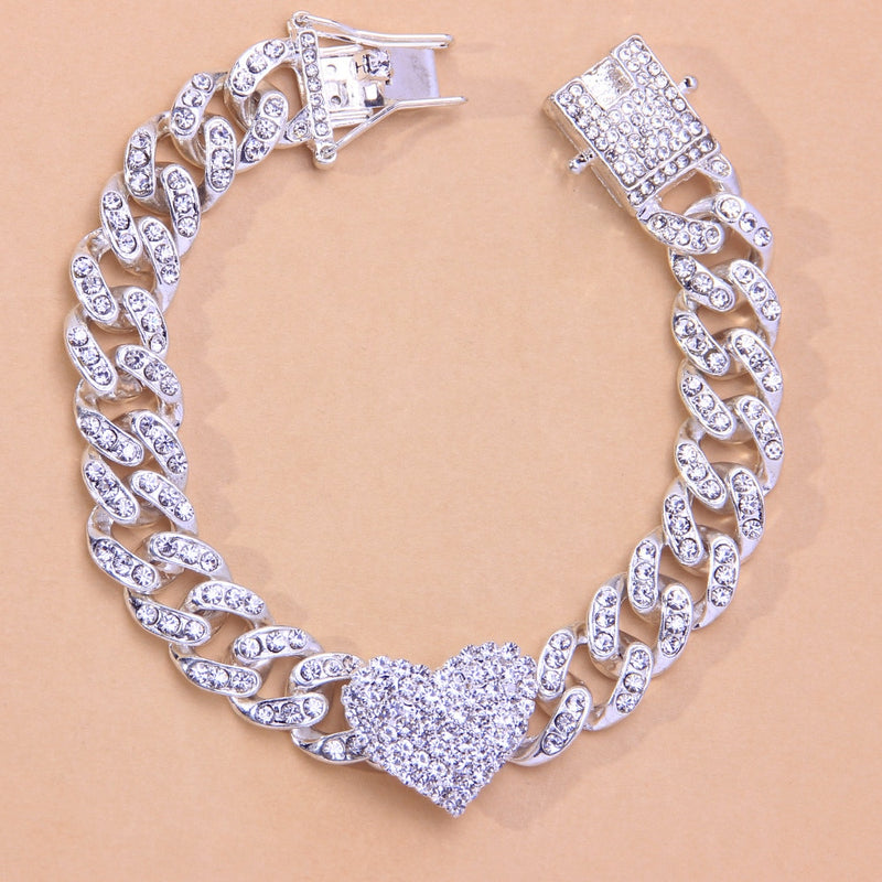 Women’s Anklet Heart Pendant - ICEKNG