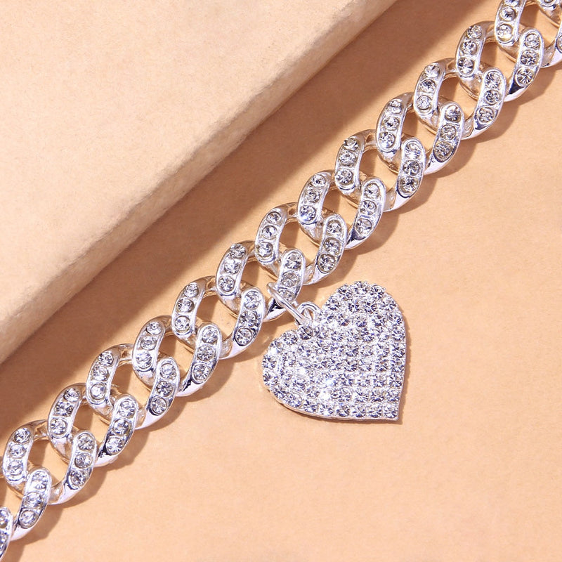 Diamond Cuban Link Anklet - ICEKNG