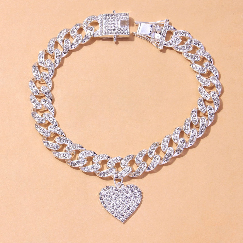 Diamond Cuban Link Anklet - ICEKNG