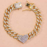 Women’s Anklet Heart Pendant - ICEKNG