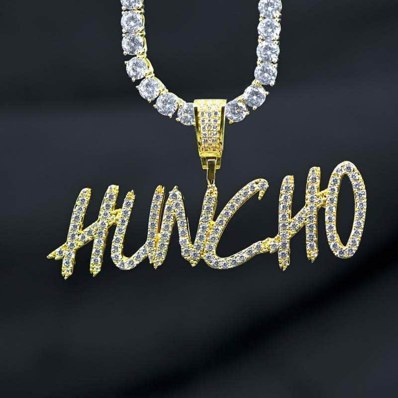 Custom Paint Font Name Necklace - ICEKNG