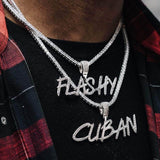 Custom Paint Font Name Necklace - ICEKNG